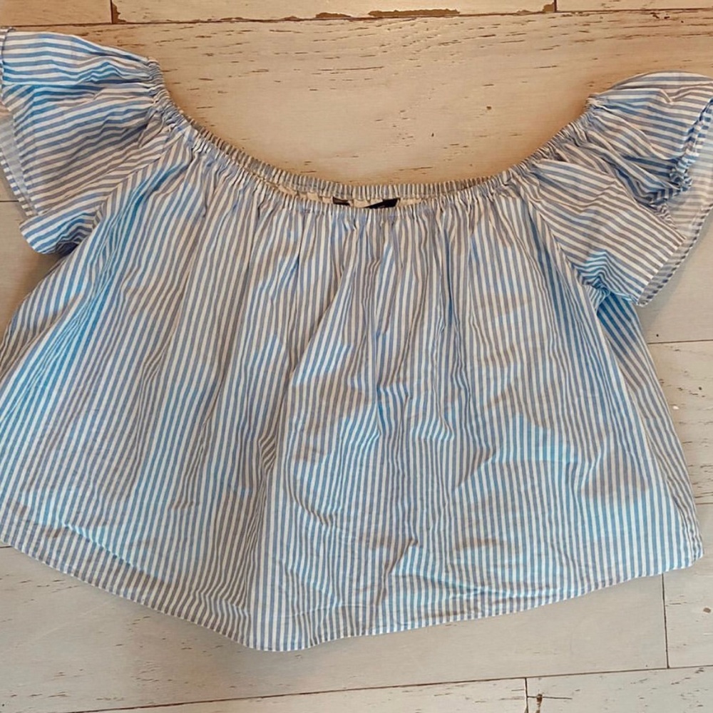 Zara off the shoulder top